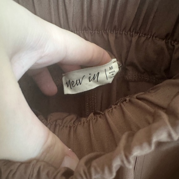 Women’s Size Medium New In Brown Joggers With Elastic Waist and Ankles - Picture 3 of 5